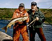 LAKE TROUT fly fishing - fly fishing tackle and gear - fly rods, fly reels, flies and fly boxes, fly lines, fly fishing clothing - freshwater and saltwater fly fishing